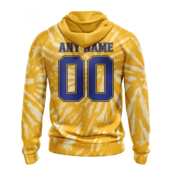 NHL St Louis Blues Special Retro Vintage Tie Dye Graphic Hoodie