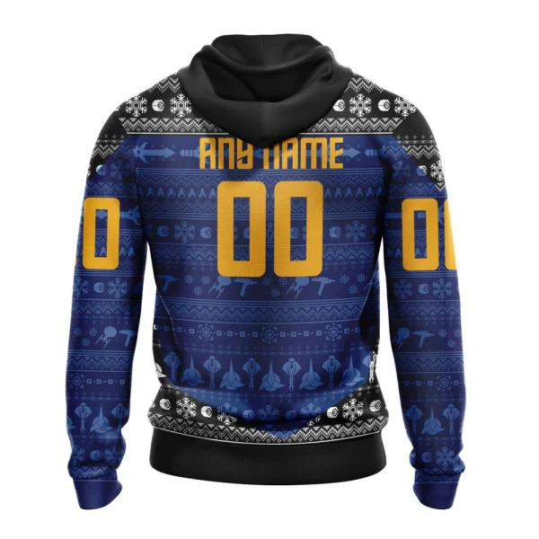 NHL St. Louis Blues Special Star Trek Design Graphic Hoodie