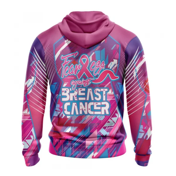NHL St. Louis Blues, Specialized Design I Pink I Can! Fearless Again Breast Cancer Graphic Hoodie