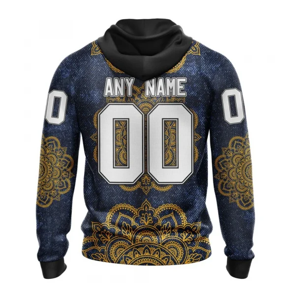 NHL St Louis Blues, Specialized Mandala Style Graphic Hoodie