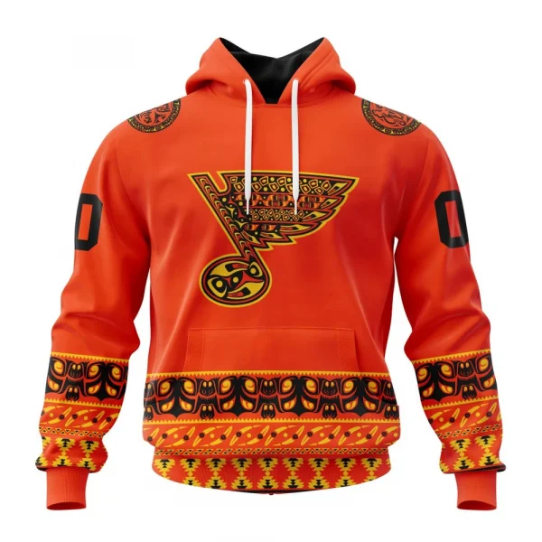 NHL St. Louis Blues, Specialized National Day For Truth And Reconciliation Graphic Hoodie