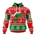 NHL St. Louis Blues, Specialized Unisex Christmas Is Coming Graphic Hoodie