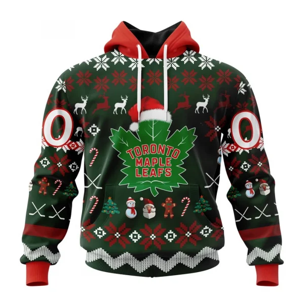 NHL Toronto Maple Leafs, Specialized Unisex Christmas Is Coming Graphic Hoodie
