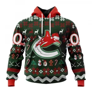 NHL Vancouver Canucks, Specialized Unisex Christmas Is Coming Graphic Hoodie