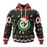 NHL Winnipeg Jets, Specialized Unisex Christmas Is Coming Graphic Hoodie