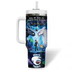How to Train Your Dragon Movies Custom Stanley Quencher 40oz Stainless Steel Tumbler With Handle