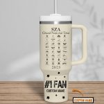Kendrick Lamar Music Custom Stanley Quencher 40oz Stainless Steel Tumbler With Handle