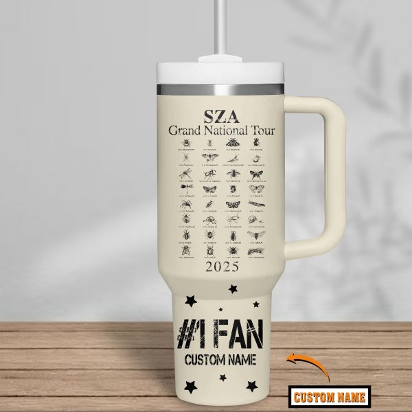 Kendrick Lamar Music Custom Stanley Quencher 40oz Stainless Steel Tumbler With Handle