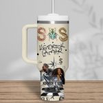 Kendrick Lamar Music Custom Stanley Quencher 40oz Stainless Steel Tumbler With Handle