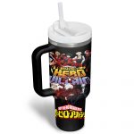My Hero Academia Anime Custom Stanley Quencher 40oz Stainless Steel Tumbler With Handle
