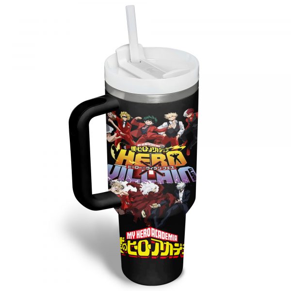 My Hero Academia Anime Custom Stanley Quencher 40oz Stainless Steel Tumbler With Handle