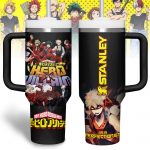 My Hero Academia Anime Custom Stanley Quencher 40oz Stainless Steel Tumbler With Handle