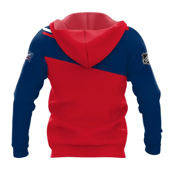 NHL Columbus Blue Jackets Exclusive All Over Prints Graphic Hoodie