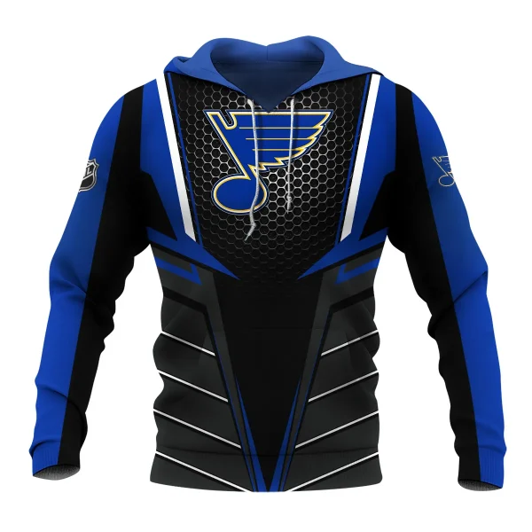 NHL St. Louis Blues Exclusive All Over Prints Graphic Hoodie