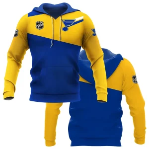 NHL St. Louis Blues Exclusive All Over Prints Graphic Hoodie