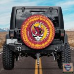 Arizona Cardinals Grateful Dead Spare Tire Cover - Badmintonshirt Shop