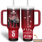 Shinedown Music Custom Stanley Quencher 40oz Stainless Steel Tumbler With Handle