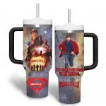Smallville TV Series Custom Stanley Quencher 40oz Stainless Steel Tumbler With Handle