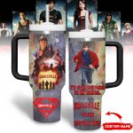 Smallville TV Series Custom Stanley Quencher 40oz Stainless Steel Tumbler With Handle
