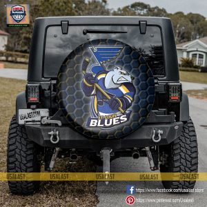 St. Louis Blues MLB Mascot Spare Tire Cover – Good one dear