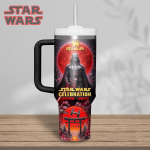 Star Wars Movies Custom Stanley Quencher 40oz Stainless Steel Tumbler With Handle