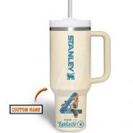 The Fantastic Four: First Steps Movies Custom Stanley Quencher 40oz Stainless Steel Tumbler With Handle