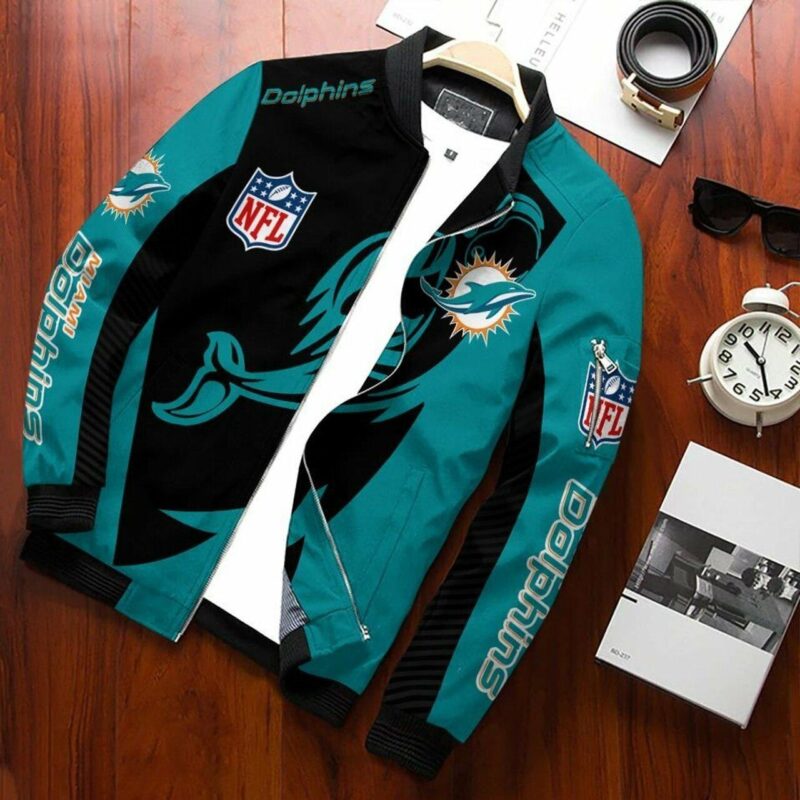 Miami Dolphins Bomber Jacket 42