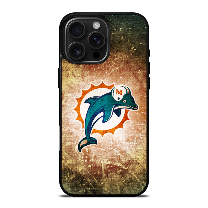 MIAMI DOLPHINS LOGO iPhone 16 Pro Max Case Cover