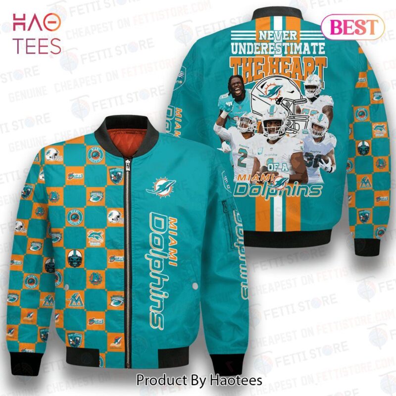 Miami Dolphins NFL 2023 Unisex AOP Bomber Jacket