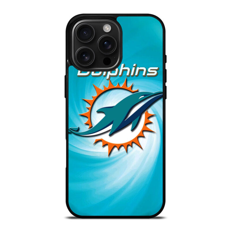 MIAMI DOLPHINS NFL iPhone 16 Pro Max Case Cover