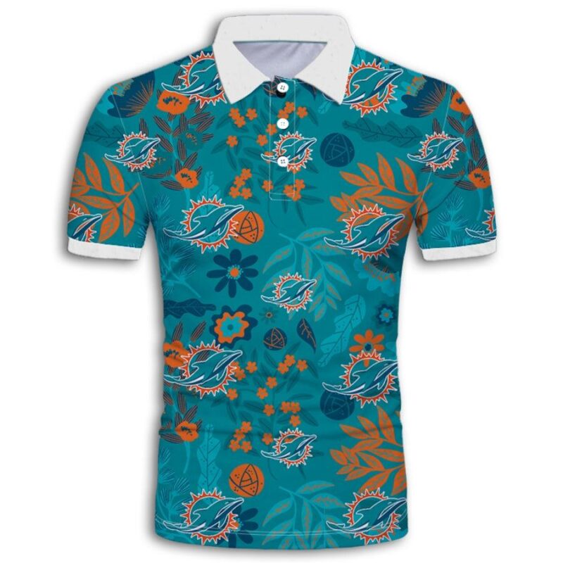 Miami Dolphins Polo Shirt V1