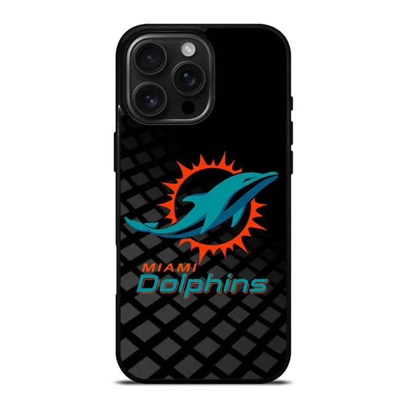 NFL MIAMI DOLPHINS LOGO 3 iPhone 16 Pro Max Case Cover