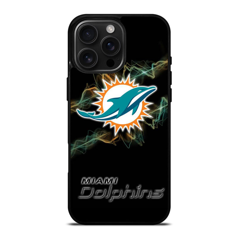 NFL MIAMI DOLPHINS LOGO iPhone 16 Pro Max Case Cover