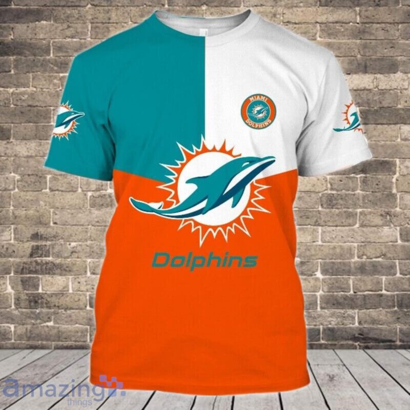 Marketplace Miami Dolphins 3D T-Shirts For Sport Fans In Stock Now