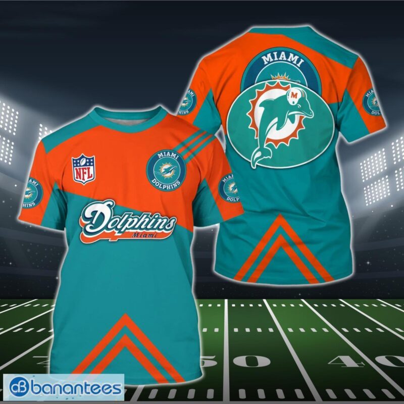 Marvelous Miami Dolphins NFL 3D Shirt Custom Name Internet