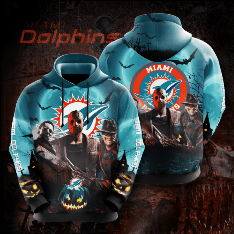 Miami Dolphins 3D Hoodie