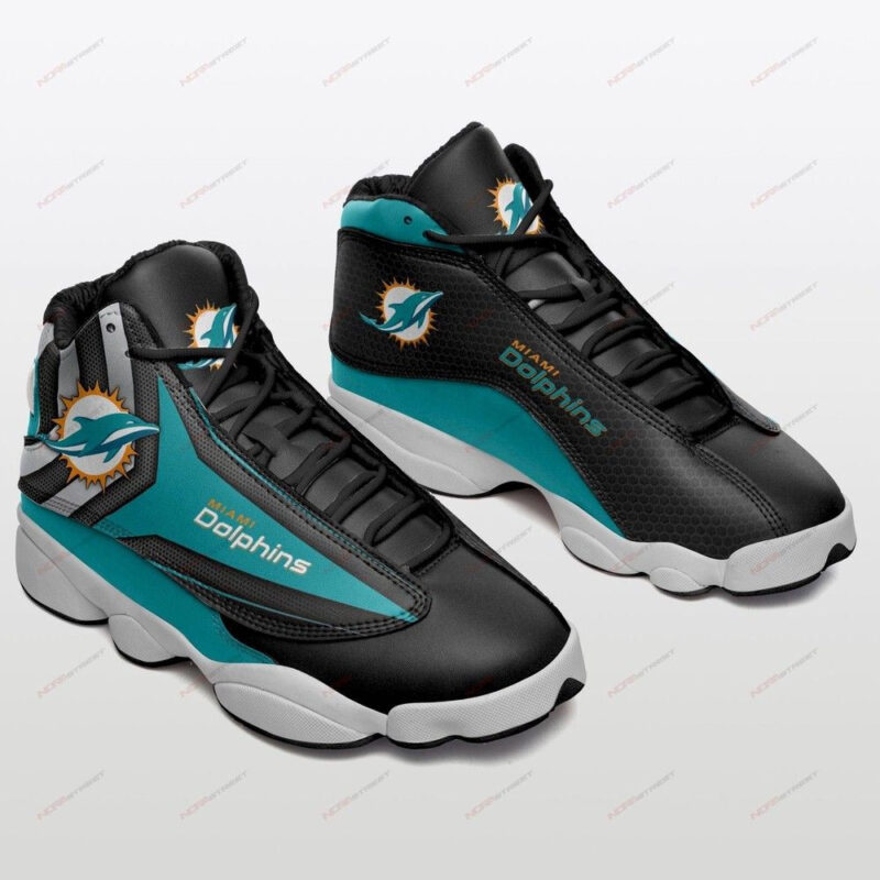 Miami Dolphins Air Jordan 13 Sneakers Sport Shoes For Fan Sneaker
