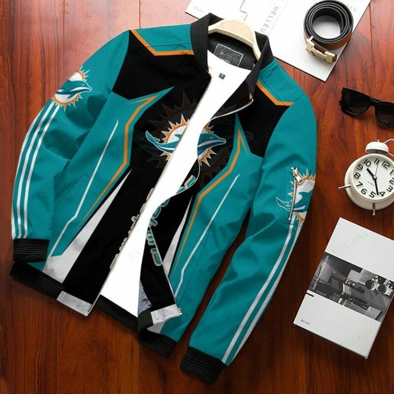 Miami Dolphins Bomber Jacket 25