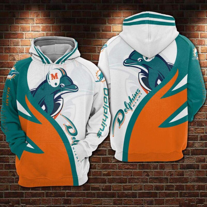 Miami Dolphins Death Hoodie 3D Style V2