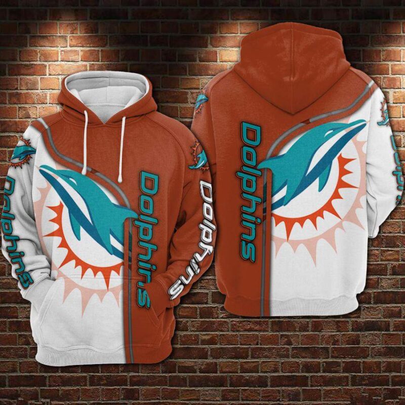 Miami Dolphins Death Hoodie 3D Style V3