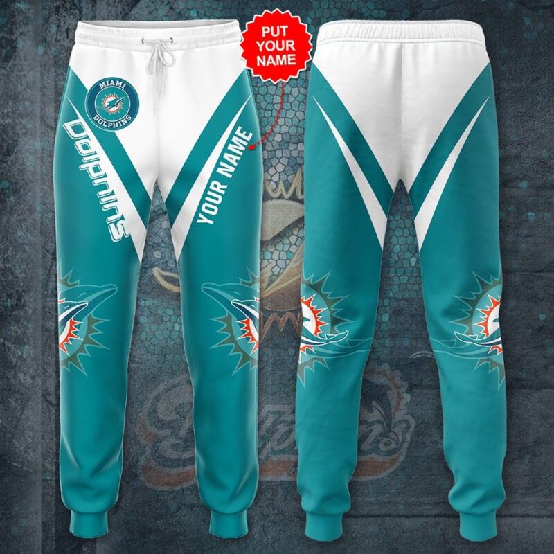 Miami Dolphins Football Sweatpants 3D For Fans