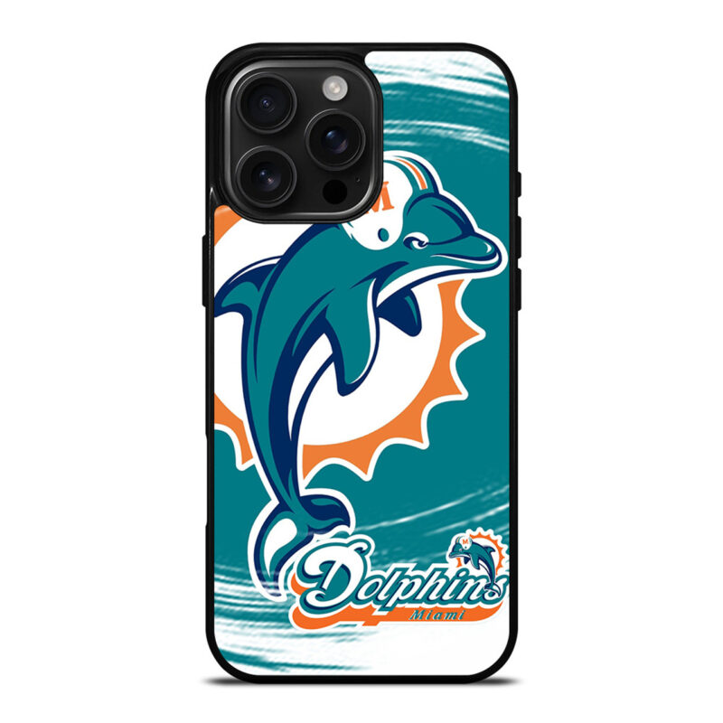 MIAMI DOLPHINS iPhone 16 Pro Max Case Cover