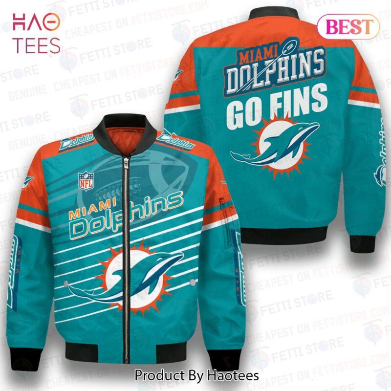 Miami Dolphins National Football League 3D Bomber Jacket