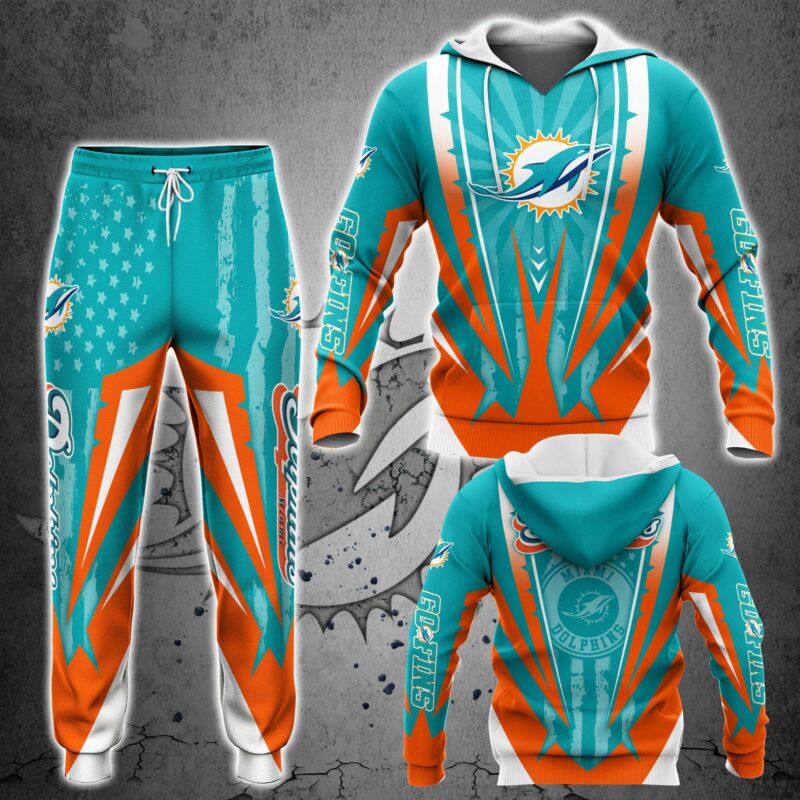 Miami Dolphins NFL-Hoodie And Jogger For Sports Enthusiasts NA25472
