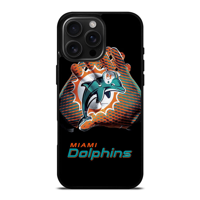 MIAMI DOLPHINS NFL LOGO 2 iPhone 16 Pro Max Case Cover