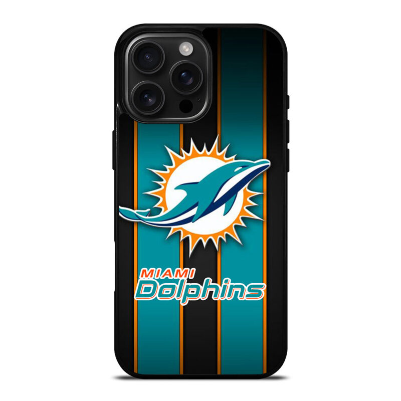 MIAMI DOLPHINS NFL LOGO 3 iPhone 16 Pro Max Case Cover