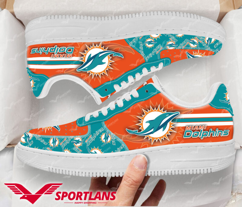 Miami Dolphins NFL Personalized Air Force 1 Shoes DTYNAF11281020