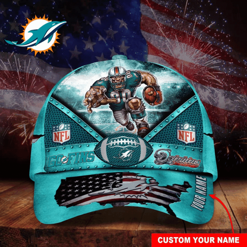 Miami Dolphins NFL Personalized Trending Cap Super Bowl LVII