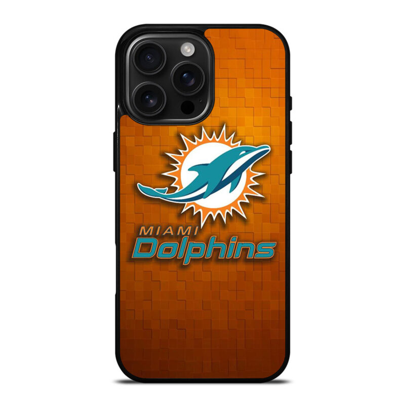 MIAMI DOLPHINS NFL SYMBOL iPhone 16 Pro Max Case Cover