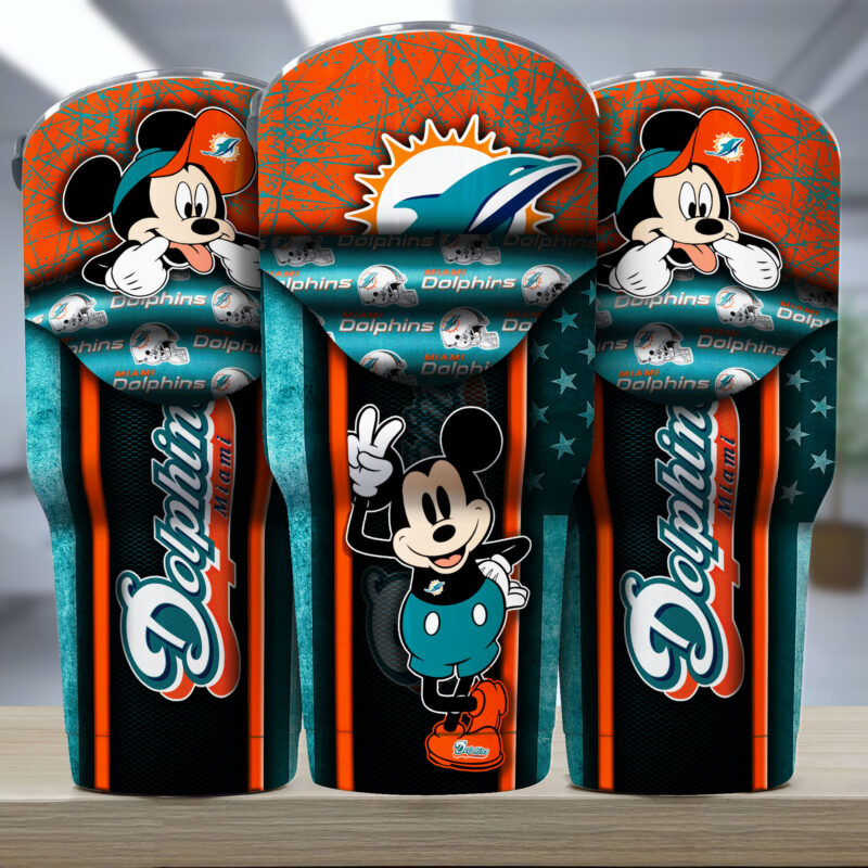 Miami Dolphins NFL-Tumbler Playful Mickey For This Season TU31092